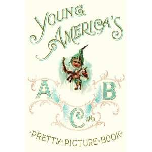  Young Americas ABC Pretty Picture Book 24X36 Giclee Paper 