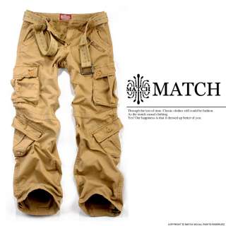   Militär lässig Cargo Hose pants/Trousers Farben W30 W36 #3357M
