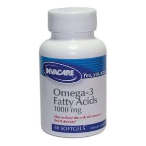  Invacare Omega 3 Fatty Acids (180/120) Softgel (Case 