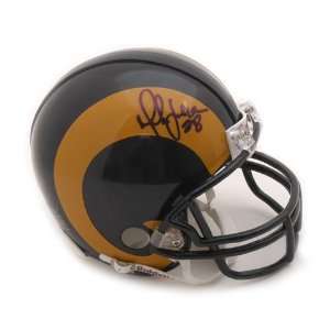  Autographed Marshall Faulk Mini Helmet   G: Sports 