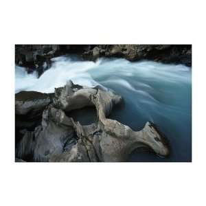  Kicking Horse River, Alberta Giclee Poster Print by Andrew 