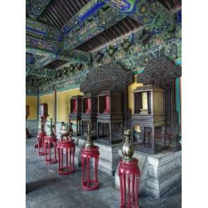  Interior of West Annex Hall, Temple of Heaven, Beijing 