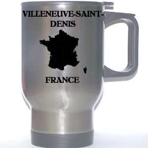  France   VILLENEUVE SAINT DENIS Stainless Steel Mug 