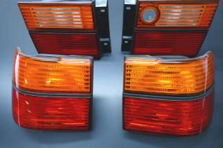 VW MK3 93 99 Jetta Vento Rear Amber Red Tail Light Set  
