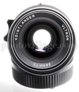 Voigtlander 28mm f/2.0 Wide Ultron M mount Lens NEW 4002451195799 