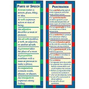  Parts Of Speech & Punctuation Smart