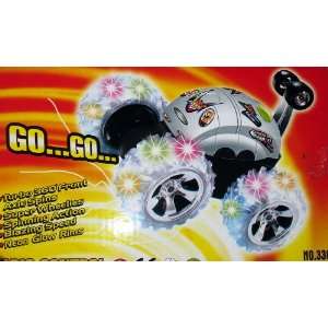  Beetle Lunar Rc Stunt Car W/Clear Flash Wheel: Toys 