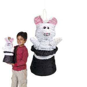  Black Top Hat With Rabbit Piata   Party Decorations 