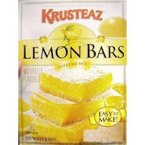 Krusteaz Lemon Bars, 8 Pounds  Grocery & Gourmet Food