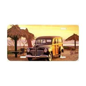   : LP   2012 1941 Woody on the Beach License Plate: Sports & Outdoors