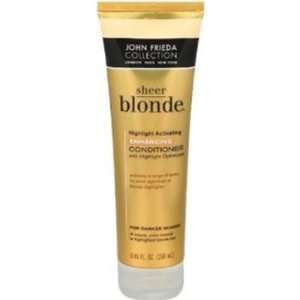 New   John Frieda Sheer Blonde Glistening Conditioner 
