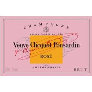  Veuve Clicquot Brut Rose NV 750ml Grocery & Gourmet Food
