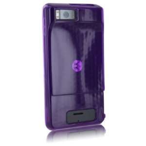  Verizon Skin Case for Motorola Droid X (Purple): Cell Phones 