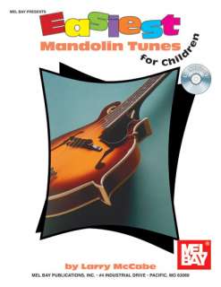 Mel Bay Easiest Mandolin Tunes for Children Book & CD 796279102292 