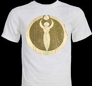 Crop Circle Goddess Ancient Alien Mystery Phenomenon T shirt  