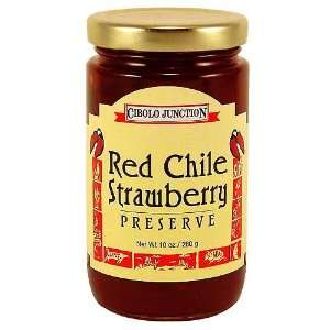 Red Chile Strawberry Preserve  Grocery & Gourmet Food