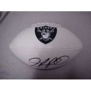 Jamarcus Russell Hand Signed Autographed Oakland Raiders Full Size NFL 