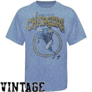 Junk Food San Diego Chargers Vintage Crew Premium Tri Blend T Shirt 