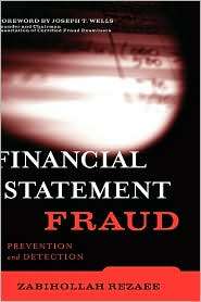 Financial Statement Fraud Prevention and Detection, (0471092169 