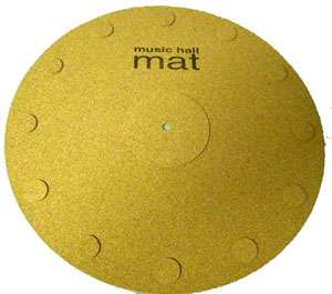 Music Hall MAT Decoupling Cork Turntable Platter Mat 013964298147 