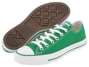 CONVERSE ALL STAR LOW GREEN MENS US SIZE 7, WOMENS 9  