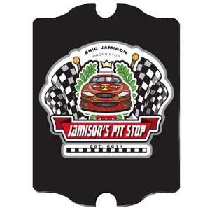    Vintage Personalized Racing Pit Stop Pub Sign: Home & Kitchen