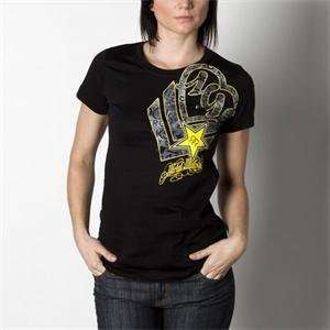 Metal Mulisha Womens Rockstar Forge T Shirt   Medium/Black