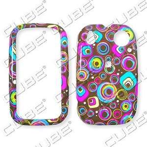  Palm PRE   Rainbow Color Circles & Squares   Cover/Hard 