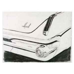   Car (detail), c.1962 Giclee Poster Print by Andy Warhol, 50x39