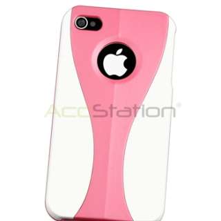   with apple iphone 4 4s pink white cup shape quantity 1 this slim fit