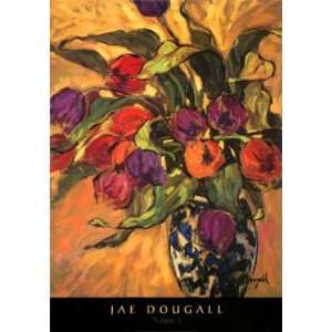 Jae Dougall   Tulips II Canvas 