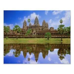  Cambodia, Kampuchea, Angkor Wat temple.