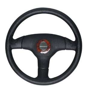  Uflex V60 BRC Black 13.7  3 Spoke Steering Wheel with 