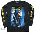 Nirvana Kurt Cobain Band long sleeve T Shirt Size S new!  