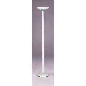  Floor Lamp with Dimmer Switch, White