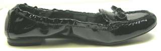 Arturo Chiang GLORIA Black Patent Flat Woman Shoes 7.5M  