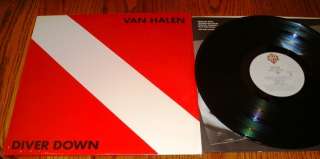 Van Halen Diver Down Original LP  