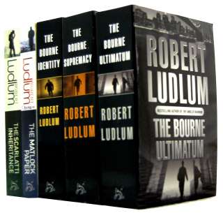 Robert Ludlum The Bourne Trilogy 5 Books Pack Set New  