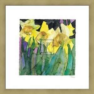 Daffodils, Daffodils Framed Poster Print by Shirley Trevena, 13x13