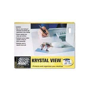 Artistic 6070S   KrystalView Desk Pad, 22 x 17, Clear  