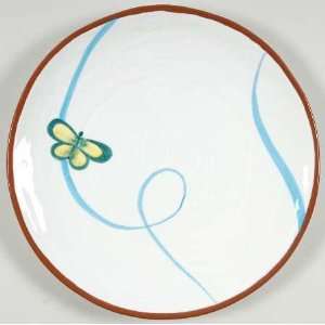 : Artland Butterfly Breeze Accent Salad Plate, Fine China Dinnerware 