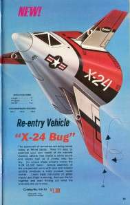 Centuri Model Rocket Catalog 1972 #721   Very Good Condition   Make 