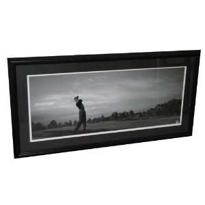  Tiger Woods Sweet Swing Panoramic Framed   Tiger Woods 