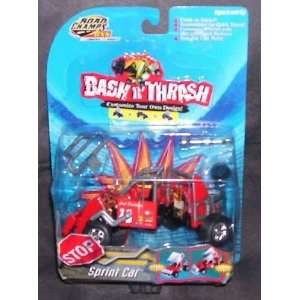   Bash n Thrash Red Sprint Car   Jack Freidman 2001 Toys & Games