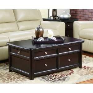   Ashley Furniture Carlyle Rectangular Lift Top Cocktail Table Home