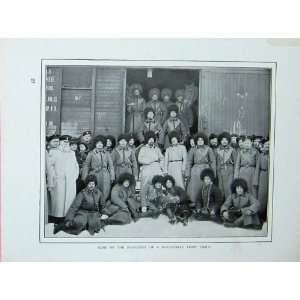  Russo Japanese War Manchurian Troop Train Soldiers: Home 