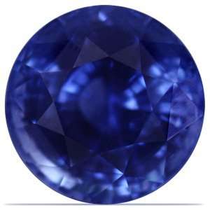  5.10 Carat Untreated Loose Sapphire Round Cut (GIA 