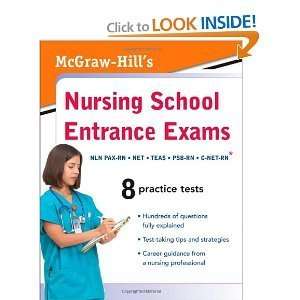    McGrawHills Nursing School Entrance Exams byUnrein Unrein Books