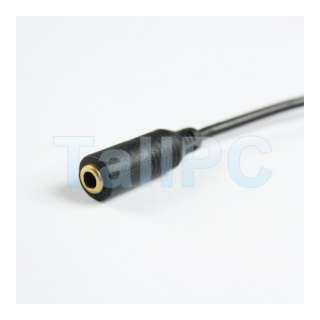 5mm 1/8 Male To 2 Dual Female Y Splitter Audio Cable  