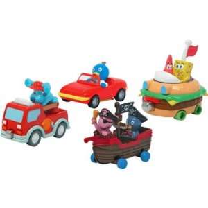   Along Nickelodeon   Nick Jr. Vehicle Assortment 4 cars Toys & Games